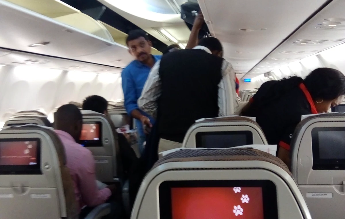 International aircraft cabin
